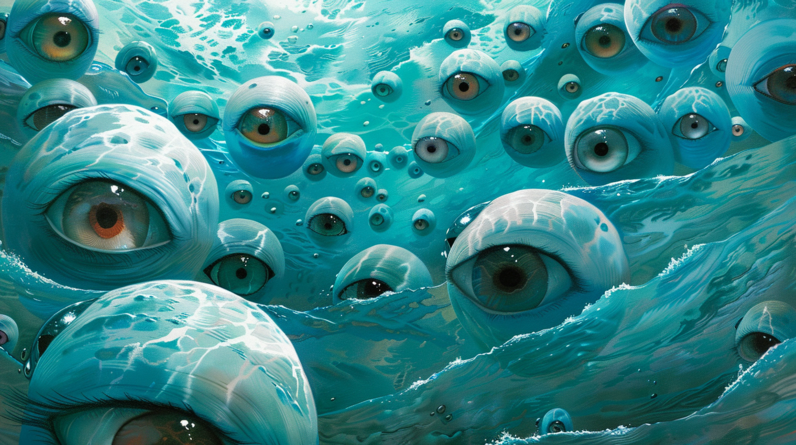 An ocean of eyeballs