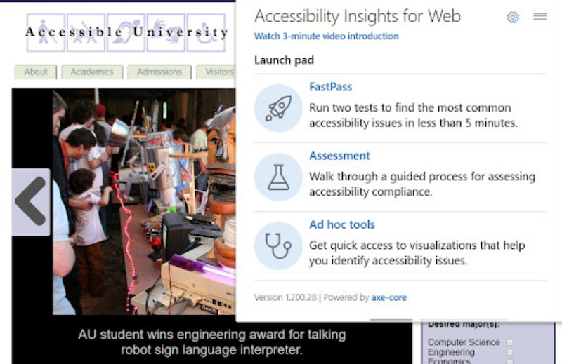 accessibility-insights-screenshot