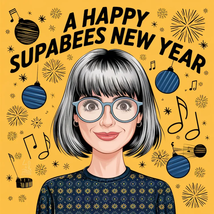 A Happy SupaBees New Year album